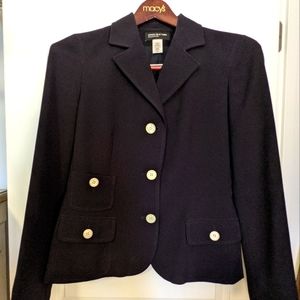 Jones NY Black Lightweight Blazer- Size 8